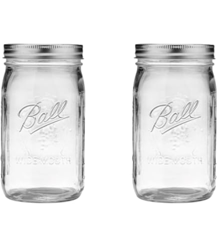 Amazon.com: Ball Jar Quilted Crystal Jelly (Case of 12), 8 oz